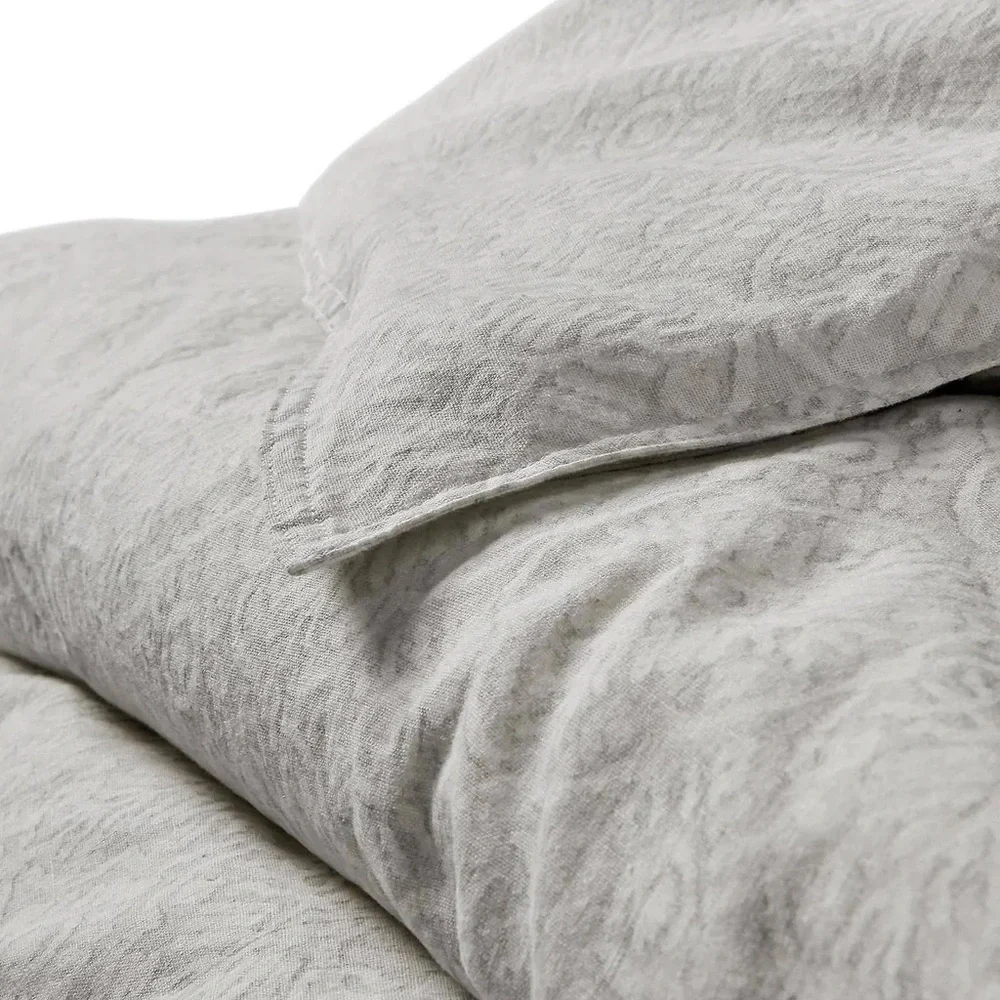 Lauren Ralph Lauren Emilia Tonal Medallion King Duvet Cover 3-Pc Set NEW $430